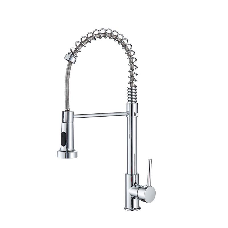 TLXT Retractable Spring Kitchen Faucet