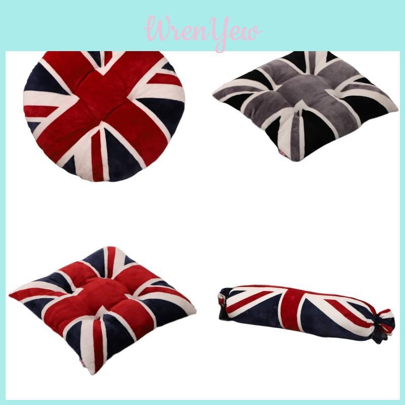 Stylish And Cozy British Flag Throw Pillows For Living Room