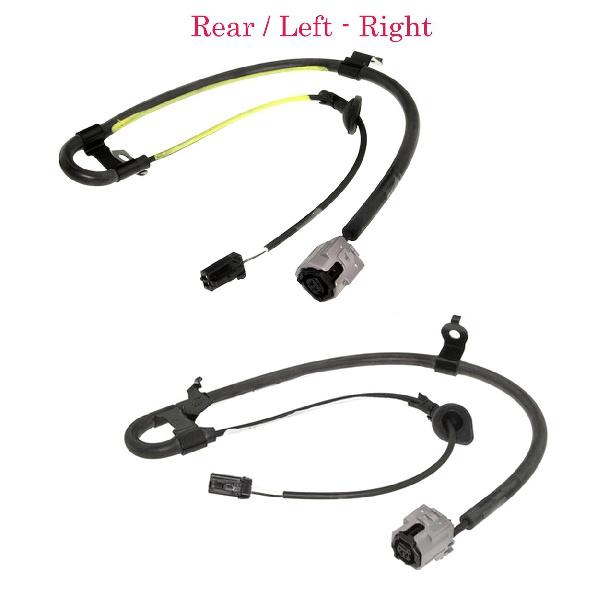 2 Проводка датчика скорости колеса ABS Задняя Л/П Подходит для Toyota Highlander 2008-2013