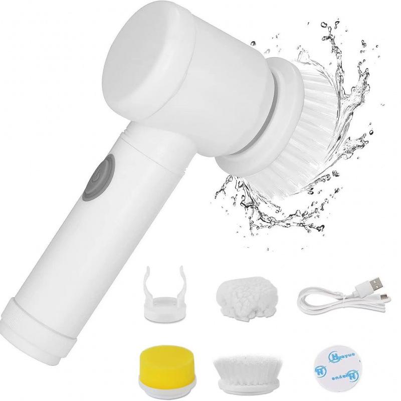 5-in-1 Multifunctional Electric Cleaning Brush for Kitchen and Bathroom