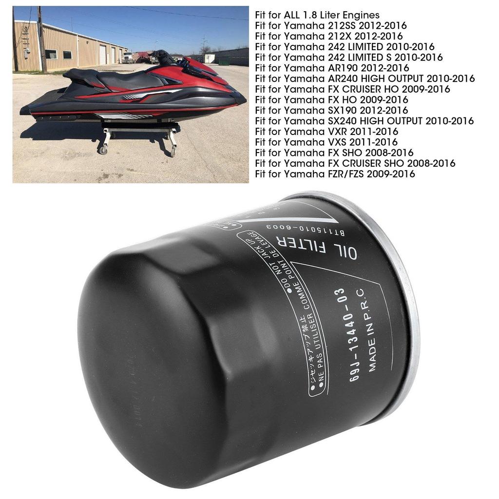 Engine Oil filter 69J-13440-03 69J-13440-04-00 69J-13440-03-00 for Yamaha Sport Boat 212SD 69J-13440-02-00 69J-13440-01-00