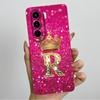 For Itel Power 70 P673L P70 Case Luxury Crown Letters Couple Soft Phone Cases For Itel Power70 P 70 Camera Protection Back Cover