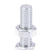 1Pcs Sliding Door Square Mouth Silent Hang Rail Bearing Wheel Iron Pulley M12*90 Industrial Steel Tile Roller Wheel