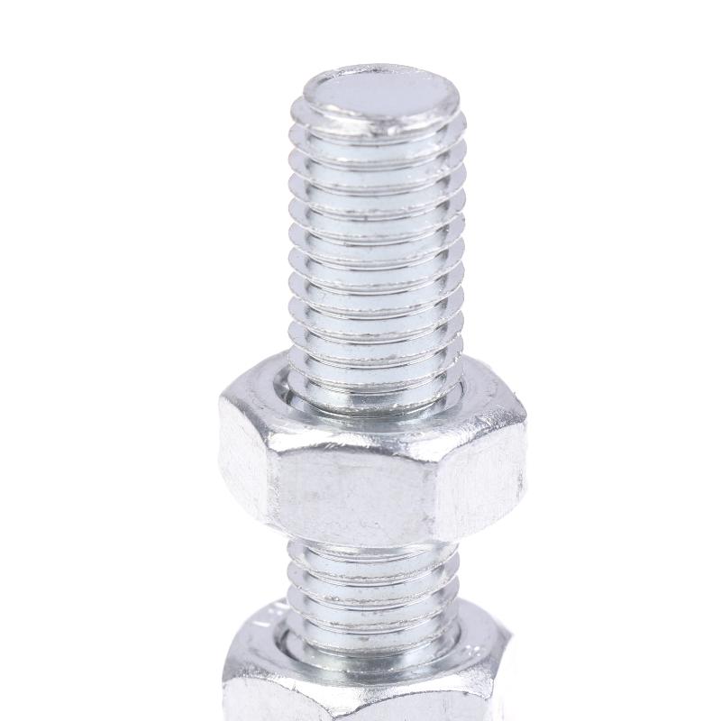 1Pcs Sliding Door Square Mouth Silent Hang Rail Bearing Wheel Iron Pulley M12*90 Industrial Steel Tile Roller Wheel