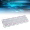 10Pcs Solderless Breadboard ABS 5.6x16.5x0.85cm 830 Points for Experiment Testing