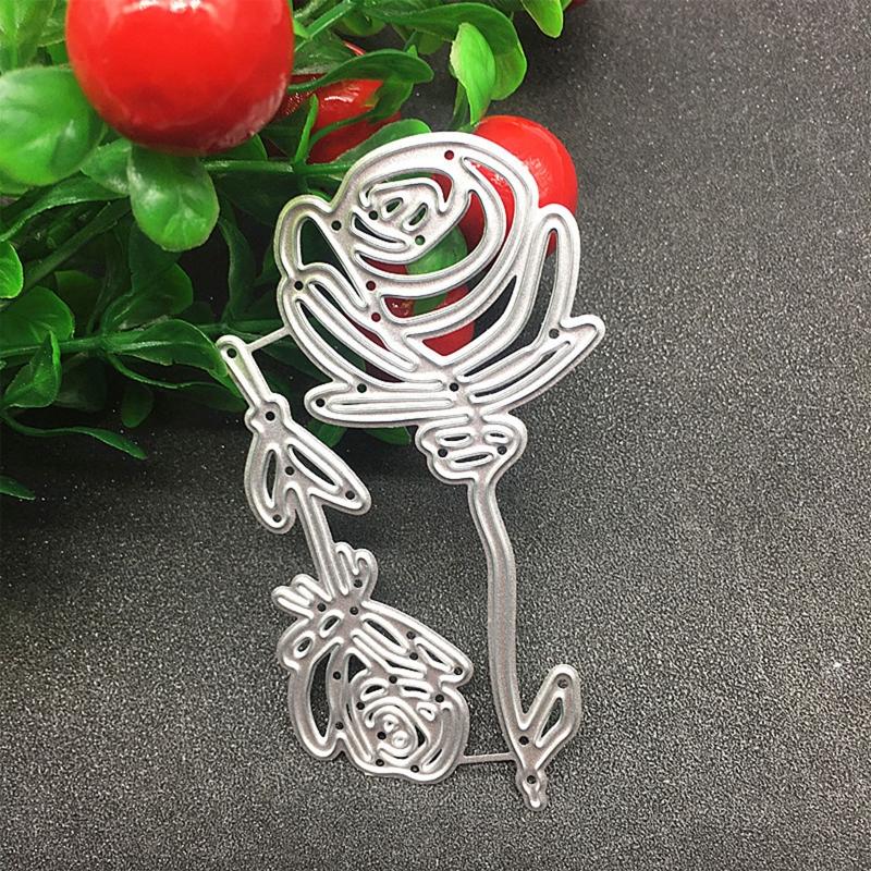 Carbon Steel Cutting Dies Handmade Crafts Projects Art Creation Supplies for Birthday Greeting Message Card