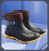 Cross-Border Fashion Men's Short Rain Boots - Trendy, Cool, Warm Rubber Wading Shoes for Outdoors