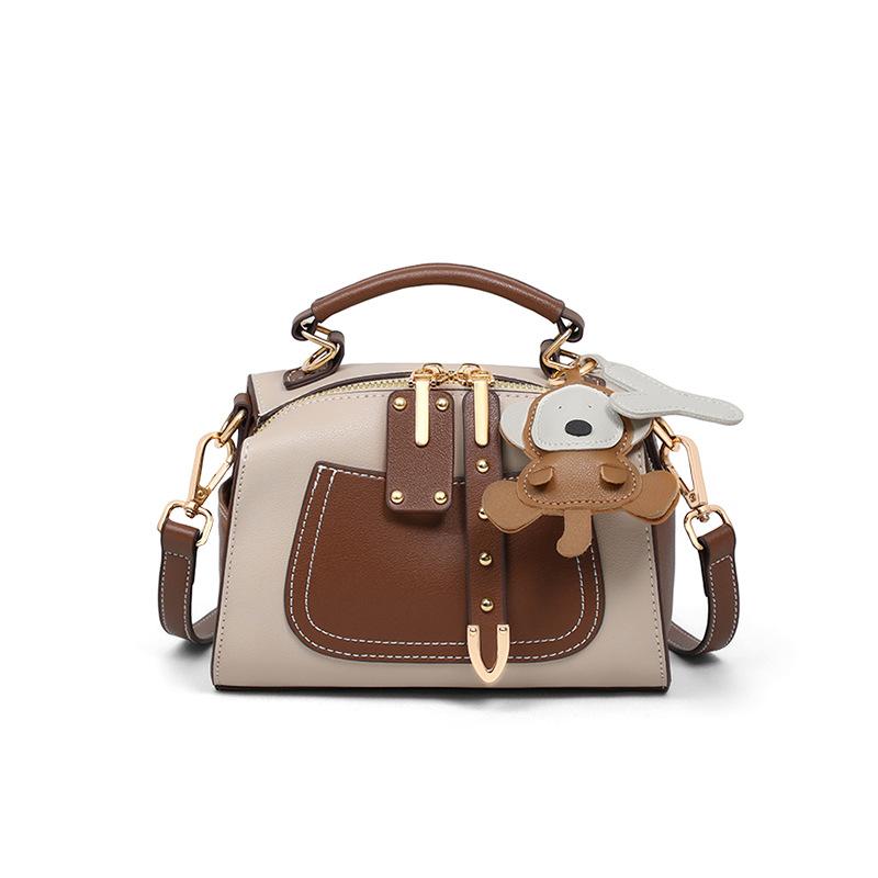 New Bag for Women's Crossbody Bag Fashionable and Versatile High-end Genuine Leather One-shoulder Carry-on Pillow Bag