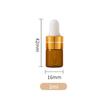 5Pcs Clear Glass Dropper Bottles With Lids Accurate Droppers For Essential Oils Serums Diy Skincare Samples