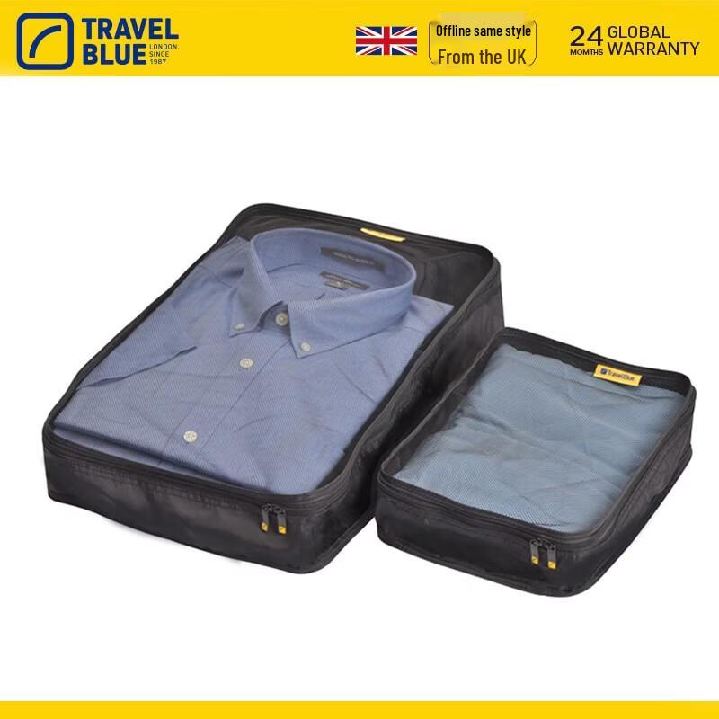 TRAVEL BLUE 2-Piece Clothing Storage Bag Set