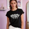 2026 Womens Femboy Print Black T Shirt 90s Spring Summer Oneck Short Sleeve Tshirt Graphic Harajuku Y2k Tops Tshirt Clothes