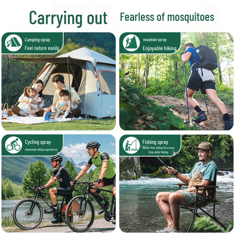10% DEET Outdoor Mosquito Repellent Spray