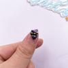 50pcs Resin Mini Colorful Cartoon Skull Bat Pumpkin Cat Flatback Rhinestone Nail Art Halloween Decor DIY Scrapbook Charms Crafts