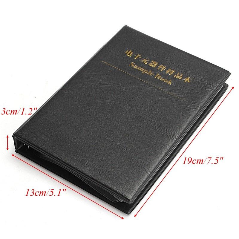 SMD Resistor & Capacitor Sample Book 0201-1206, 1% Tolerance