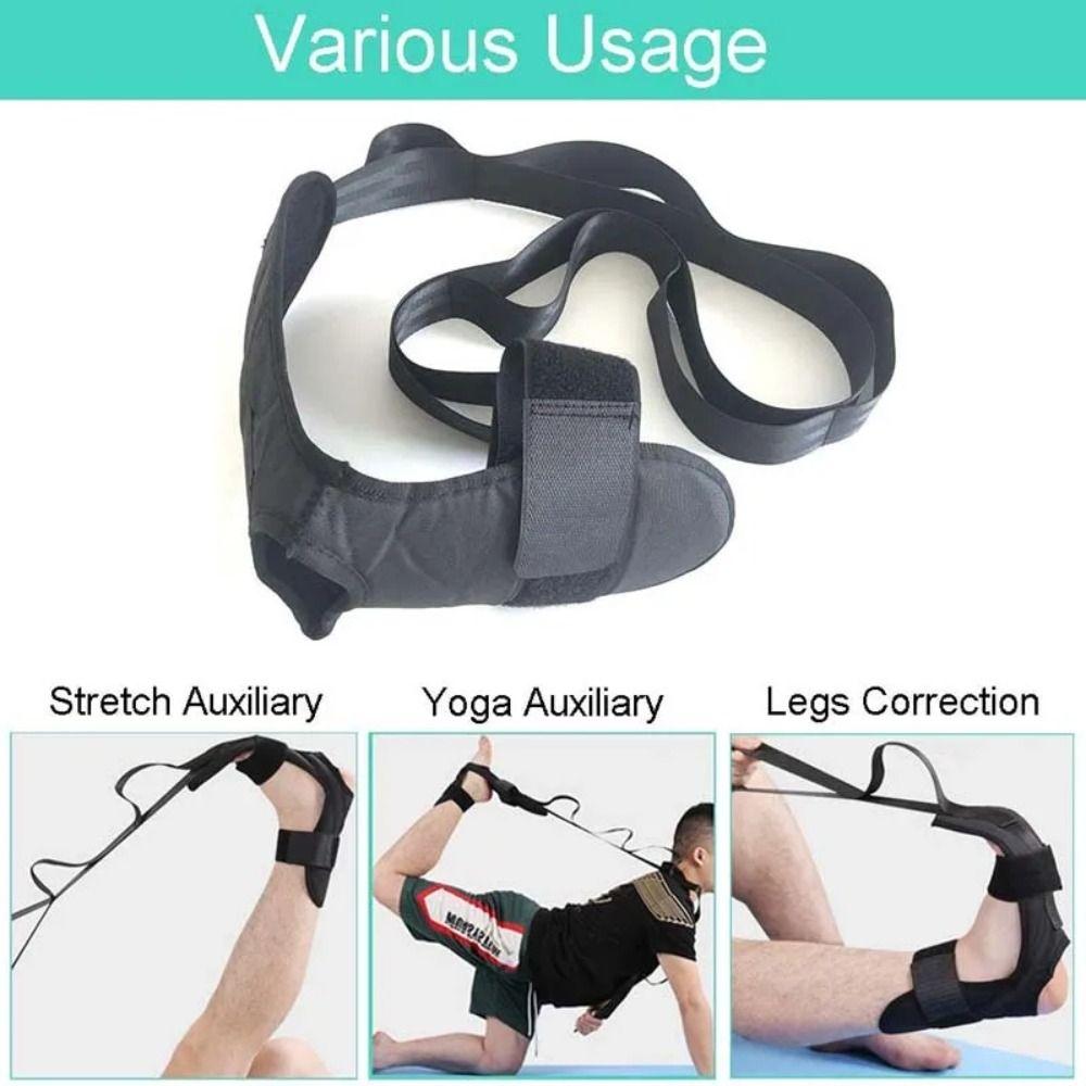 Polyester Yoga Ligament Stretching Belt Foot Stretching Band  Leg and Foot Stretch Assist
