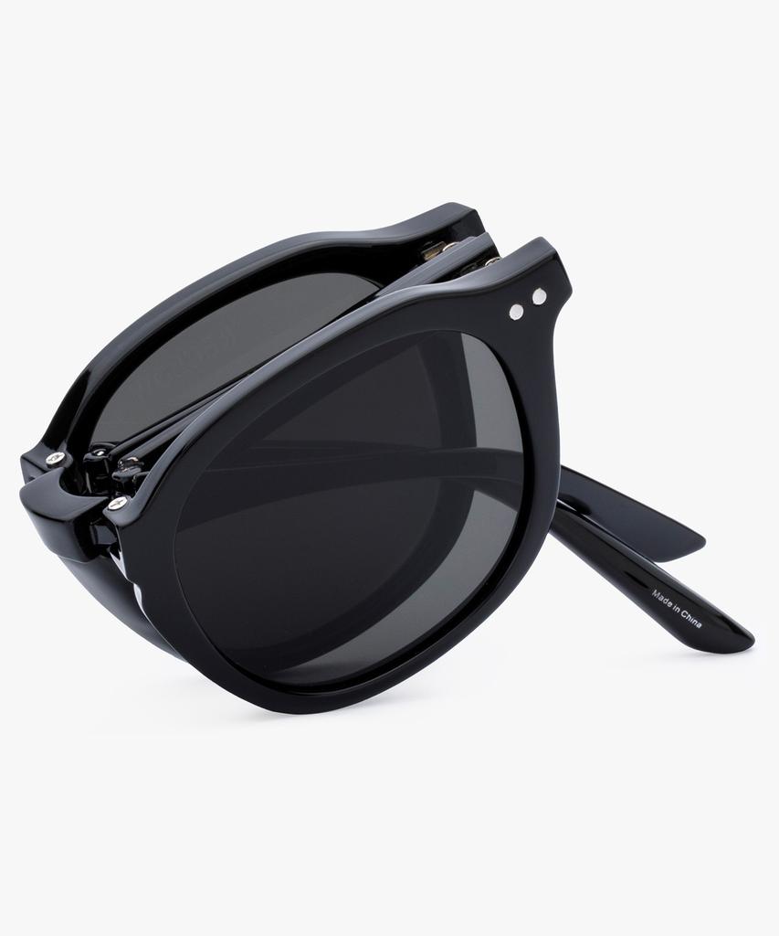 Likkeullou Rc Zehe Folder Sunglasses Black