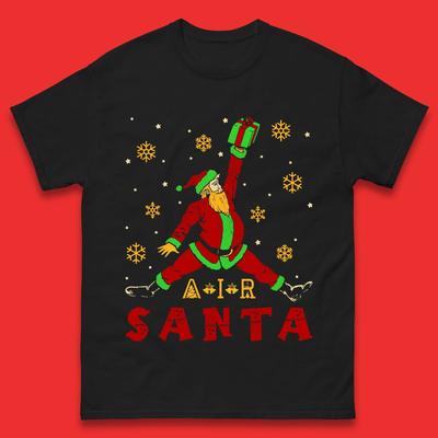 Air Santa Christmas Mens T-Shirt Womens Tops Tees