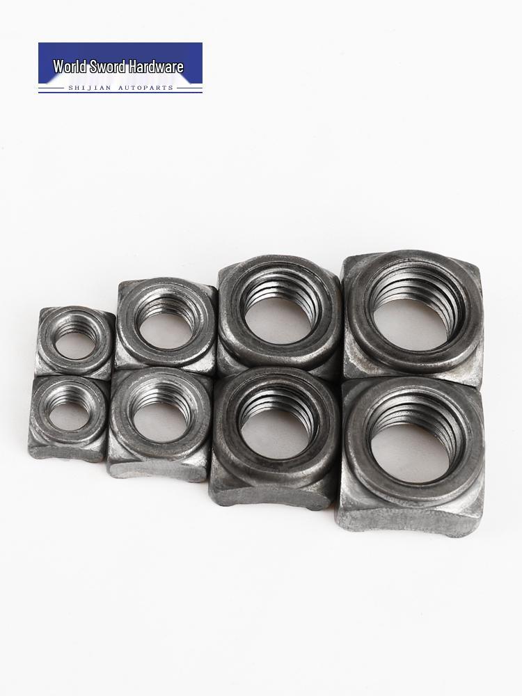 5M 6M 8M 10M Type A Square Weld Nut - DIN928 Compliant