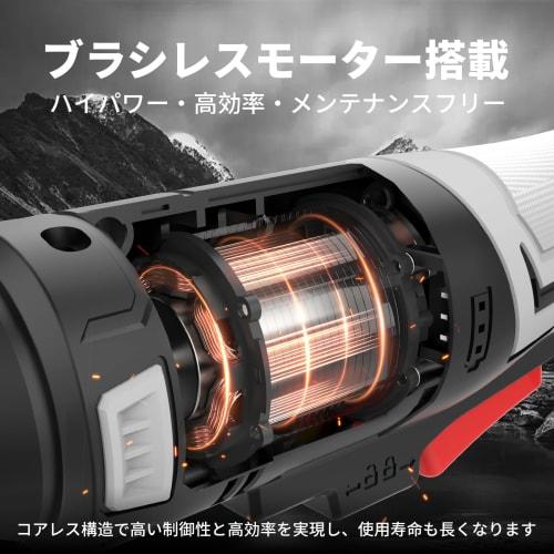 NANWEI Rechargeable Ratchet Wrench, Brushless Motor, Max Torque 50Nm, Cordless Electric Ratchet Wrench, Garage Tool Set for Site Renovation, Scaffoldi