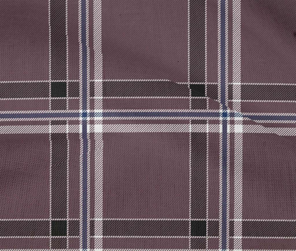 oneOone Tejido Algodón Elástico Estampado Tartán por Yarda 40 Pulgadas de Ancho