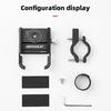 Bike Phone Mount 360 Rotatable Cell Phone Absorption Universal Bicycle Anti-skid Shock Navigation Support