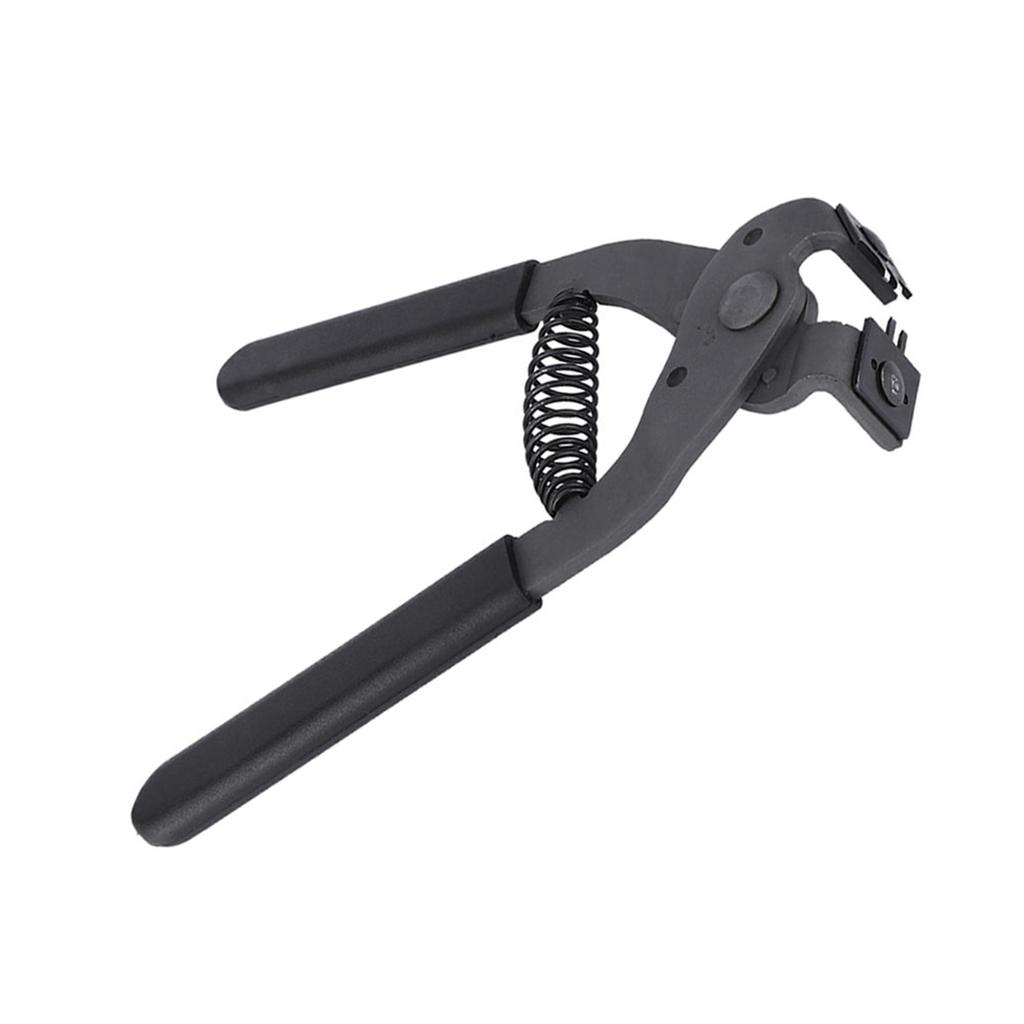17cm HandHeld Carbon Steel Silent Pliers Leather Craft Hole Punch Tool 4mm(2 Teeth)