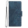 Applicable GalaxyS25EdgeS24FE23 Anti-drop Embossed Mobile Phone Leather Case Samsung S26ULTRA Wallet Protection
