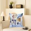 Teasing Master Takagi-san Anime Pillow Case Square Pillow Bedroom Sofa Leisure Comfort Cushion Car Home Decoration