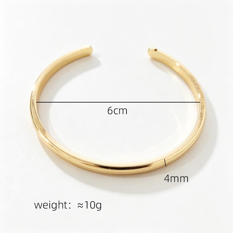Gold Strass High-End Damen Luxus Einfacher Ring Armband Schmuck
