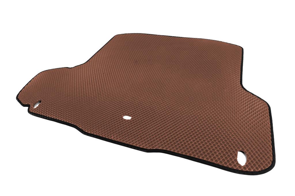 Trunk Mat (SW) (with Ears) (EVA, Brown) V-1 for Skoda Octavia III A7 2013-2019