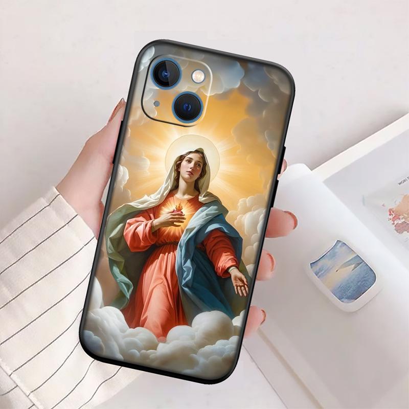 Virgen Maria Phone Case for Samsung Galaxy A11 A12 A13 A15 A52S A53 A55 A56 A70 A71 A72 A73 F06 F16 F56 S10 Plus S10e