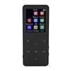 Bluetooth MP3 Player 1.8inch Touchscreen Built In Speaker Support 128GB Memory Card Shuffle Single L