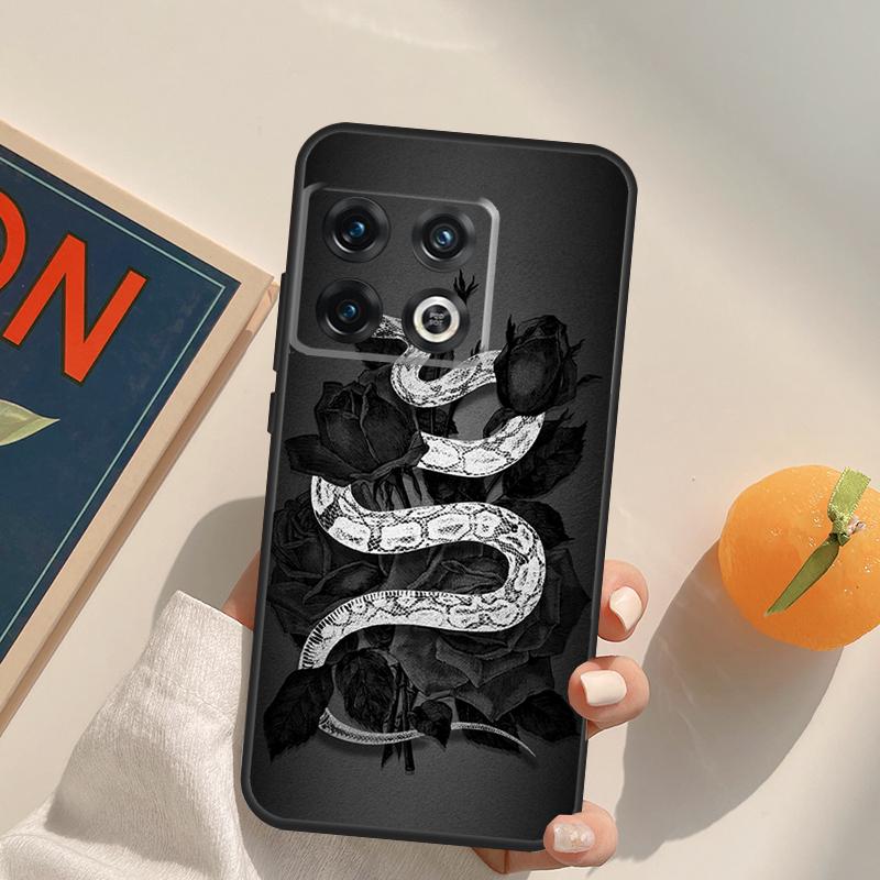 The Snake and Fern Case For OnePlus 13T 10T 10R 12R 13R 15 13 12 11 10 9 Pro Nord CE 5 2 3 4 Lite N20 N30 Cover