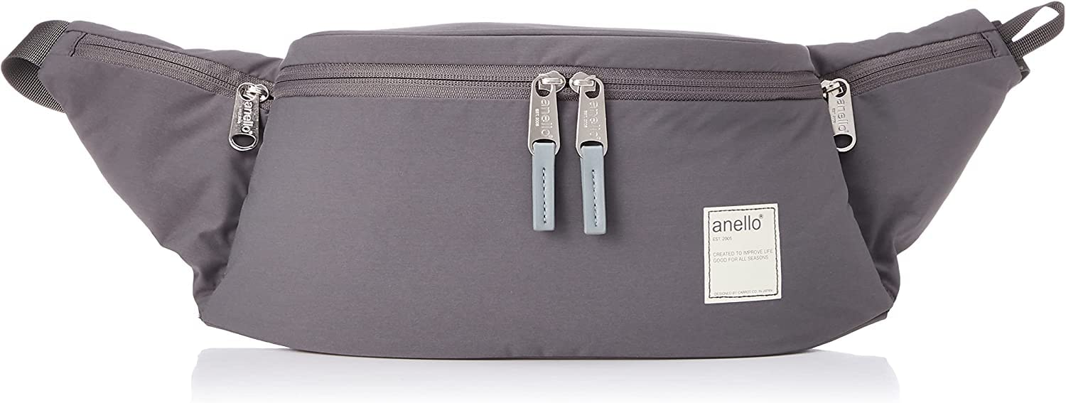 

Anello A5 Waist Bag, Water-Repellent, Multi-Storage, CIRCLE, Gray, ATS0654Z