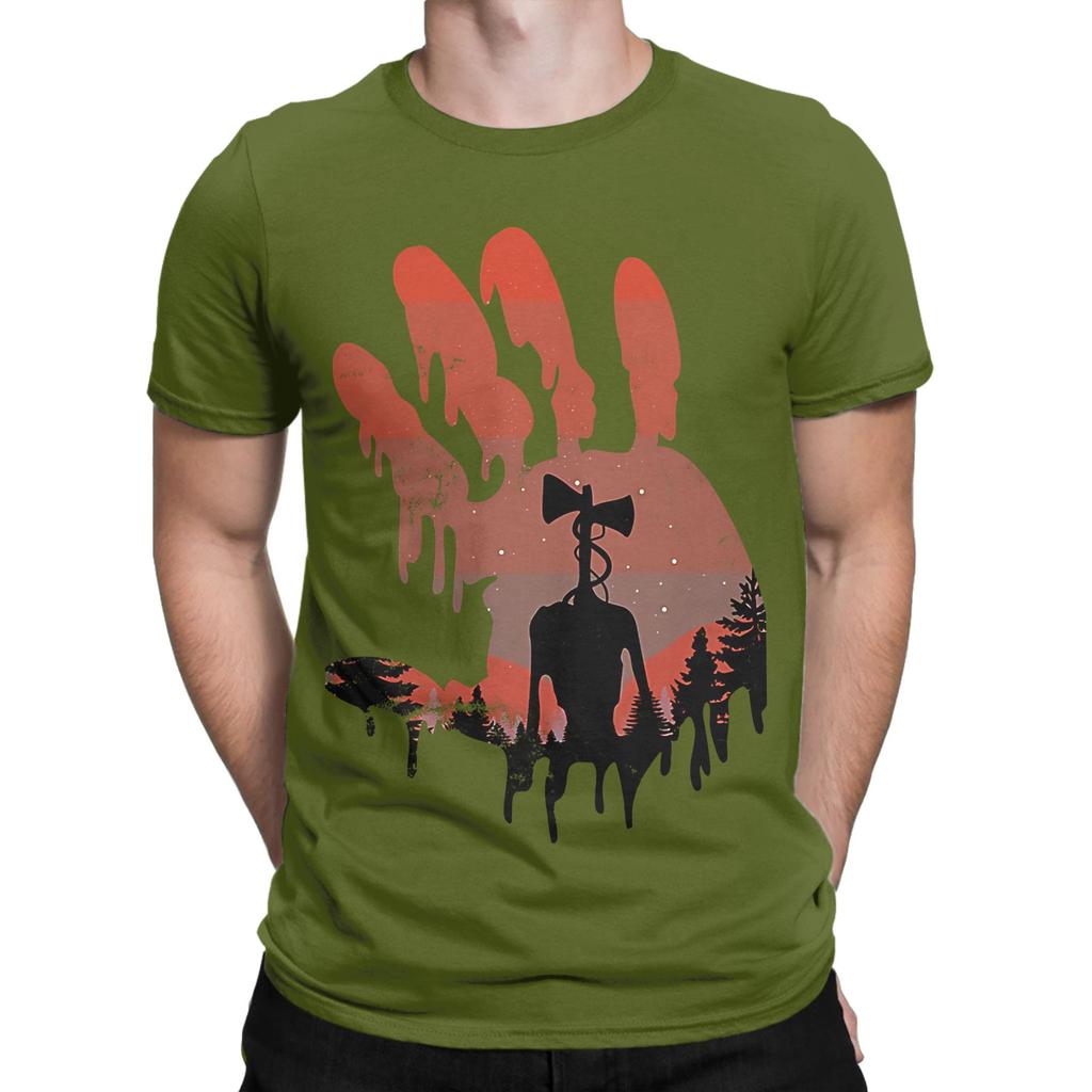 Siren Head Graphic 100 Cotton Tshirt Siren Head Tops Tees For Unisex