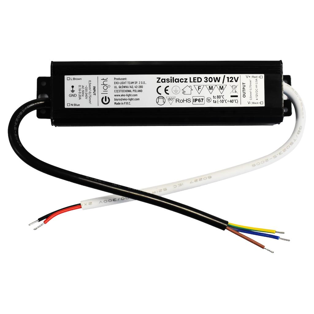 Led Power Supply 30W Ip67