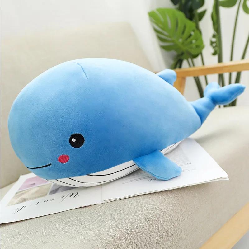 New Style Toy Very Soft Whale Plush Toys Cute High-quality Fish Pillow Cushion Kids Toys For Children Birthday Gifts