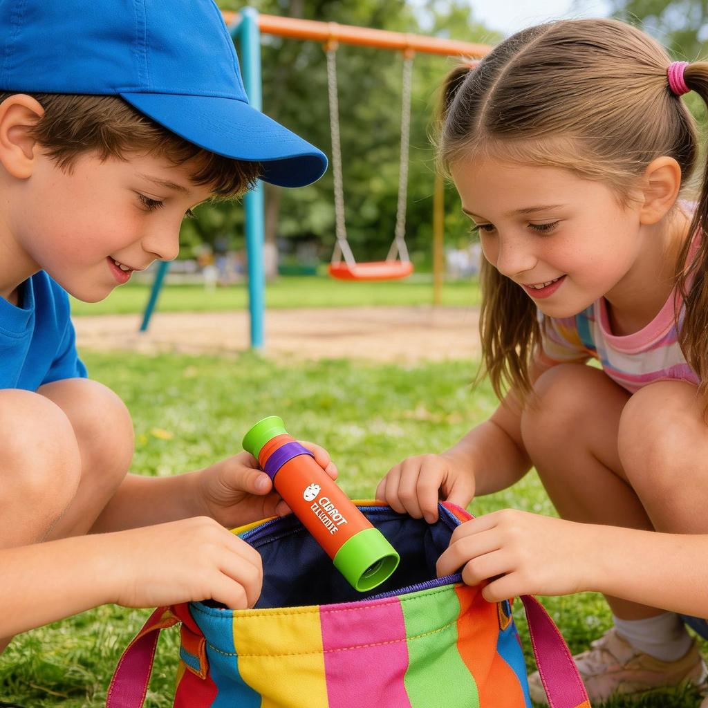 Teleskop für Kinder Leicht verstellbar Sicher Erkundungsspielzeug Ausziehbar für Outdoor-Aktivitäten Wandern