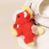 Multiple Colors Horse Pendant Keychain Lifelike Animal Kawaii Style Horse Keychain Soft Material Mini Stuffed Doll Friend Gift