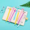 36pcs Creative Animal Donut Shaped Black Neutral Pen, cute Funny Stationery, Perfect for School Student Office Signature Pen, Birthday Party Good