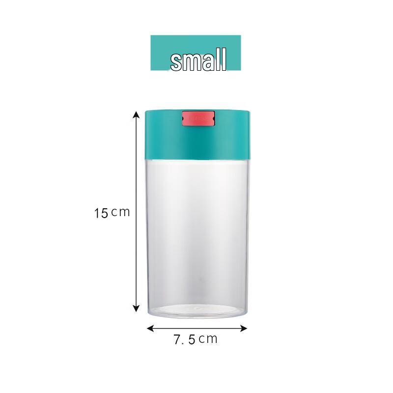 Ruhan Round Transparent Plastic Storage Jar