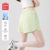 MINISO Women's Quick-Dry Wide-Leg Athletic Shorts