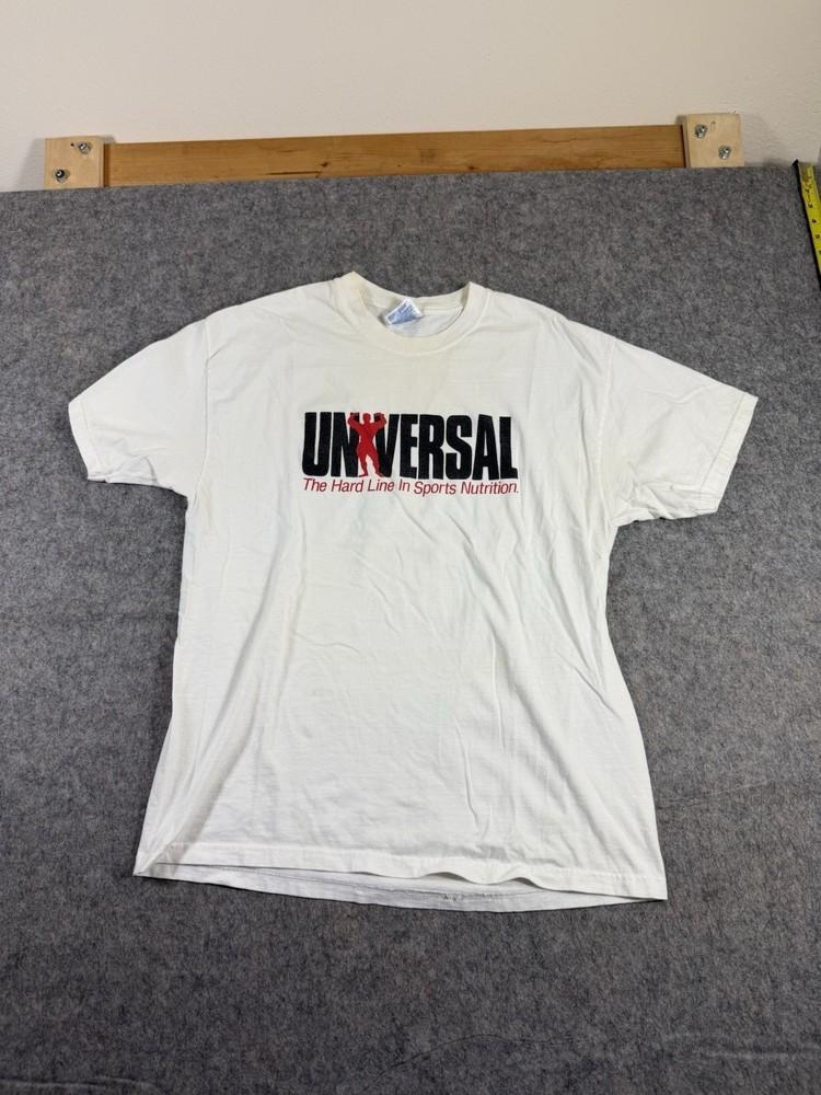 Vintage Gym Style Tee Universal Nutrition Graphic Fitness Unisex Unisex T-Shirt M
