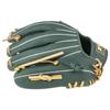 ZETT Youth Soft Steer Baseball D Green x Pastel Size L heights BJG742640 Glove, All-Around, Right-Handed Throw, Brown, (For 140-155cm),