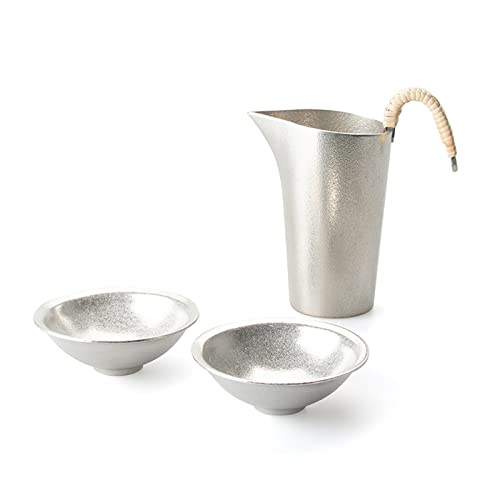 [Nousaku Washi Paper Wrapping] Chirori - S & Flat Cup (Set of 2)