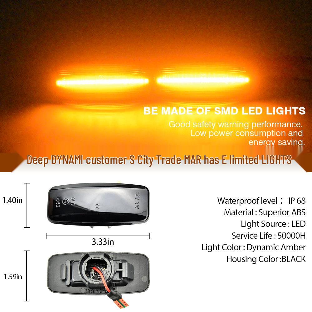 LED Sequential Fender & Signal Lights for Hyundai I10, Elantra, Sonata, Tucson, & Kia Vehicles