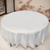 8 Stück Verdickte Tischdecke Schlichter Stil Reine Farbe Runde Form Rutschfest