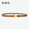 Women'S Leather Belt Women'S Belt Retro With Jeans Casual Decoration Women'S Belt