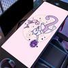 Mew Mouse Pad, Large Gaming Desk Mat, Non-slip XXL Mousepad for Laptop & Tablet, Mini PC Playmat with Stitched Edges