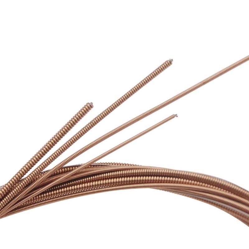 6Pcs/pack Folk Guitar String, Steel Core Guitar Strings Set Practice Replacement